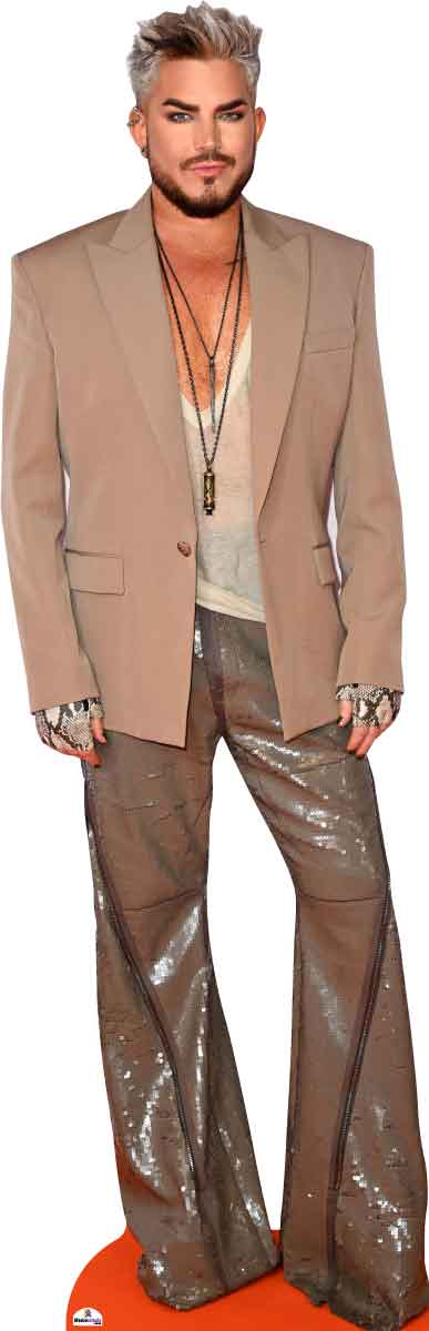 Adam Lambert 212 Celebrity Cutout