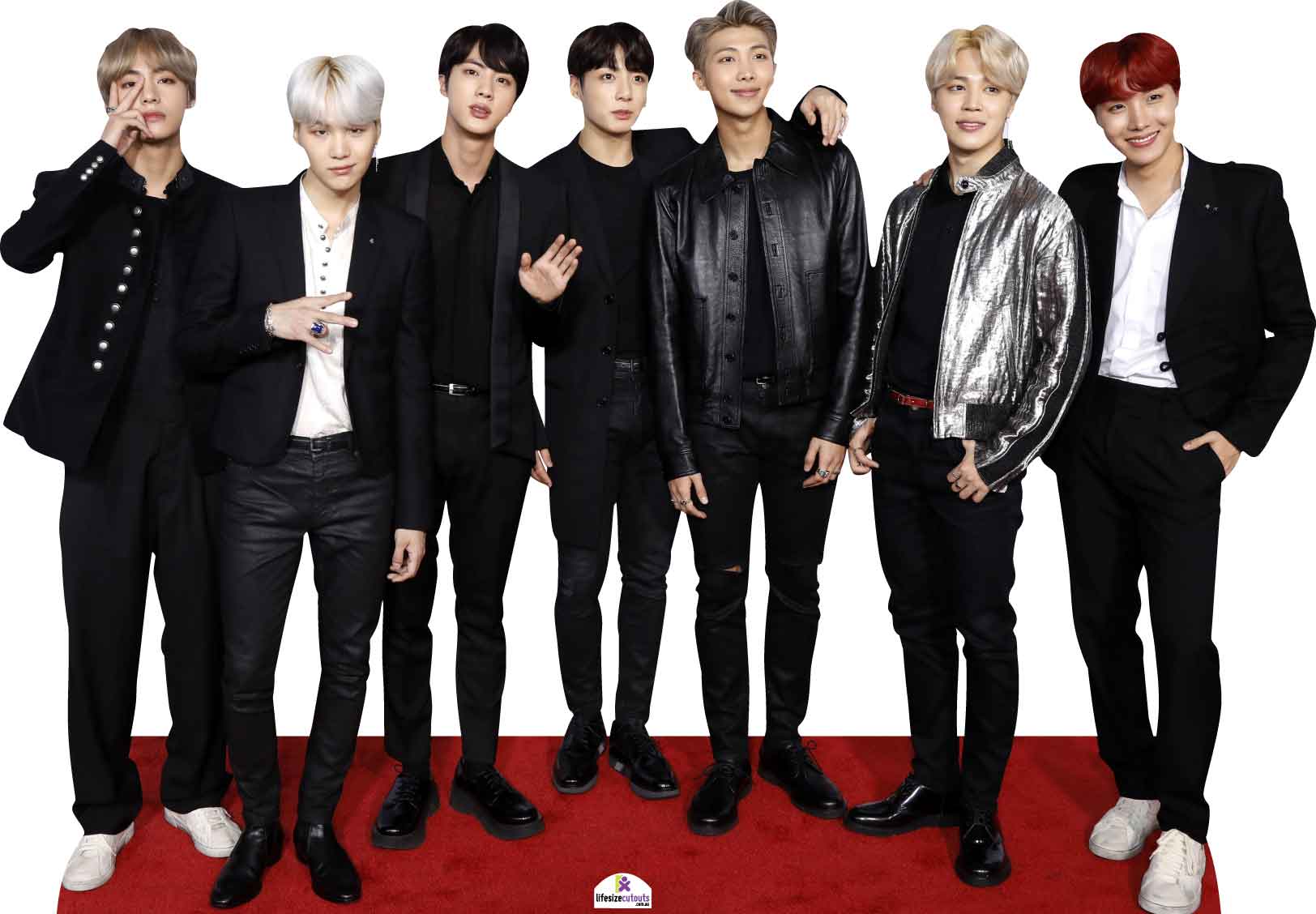 BTS Group 080 Miniature Celebrity Cutout | LifesizeCutouts