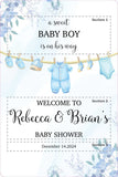 Baby Shower 226 Welcome Board Small - 90cm x 60cm