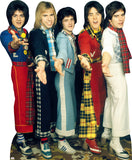 Bay City Rollers Group 280 Mini Celebrity Cutout