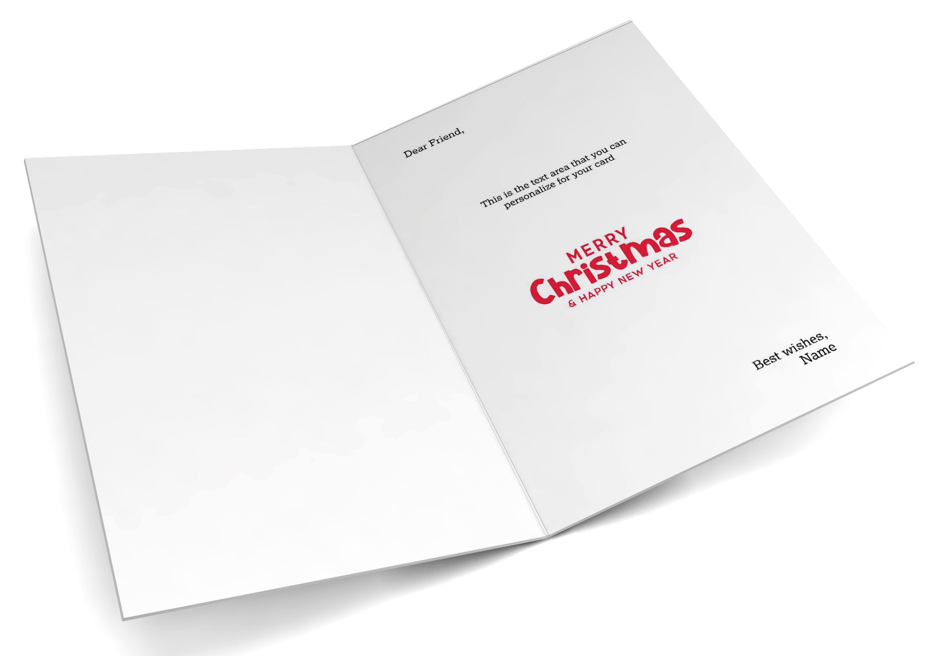 Giant Greeting Card Christmas Series 020 - 90cm x 60cm - 0