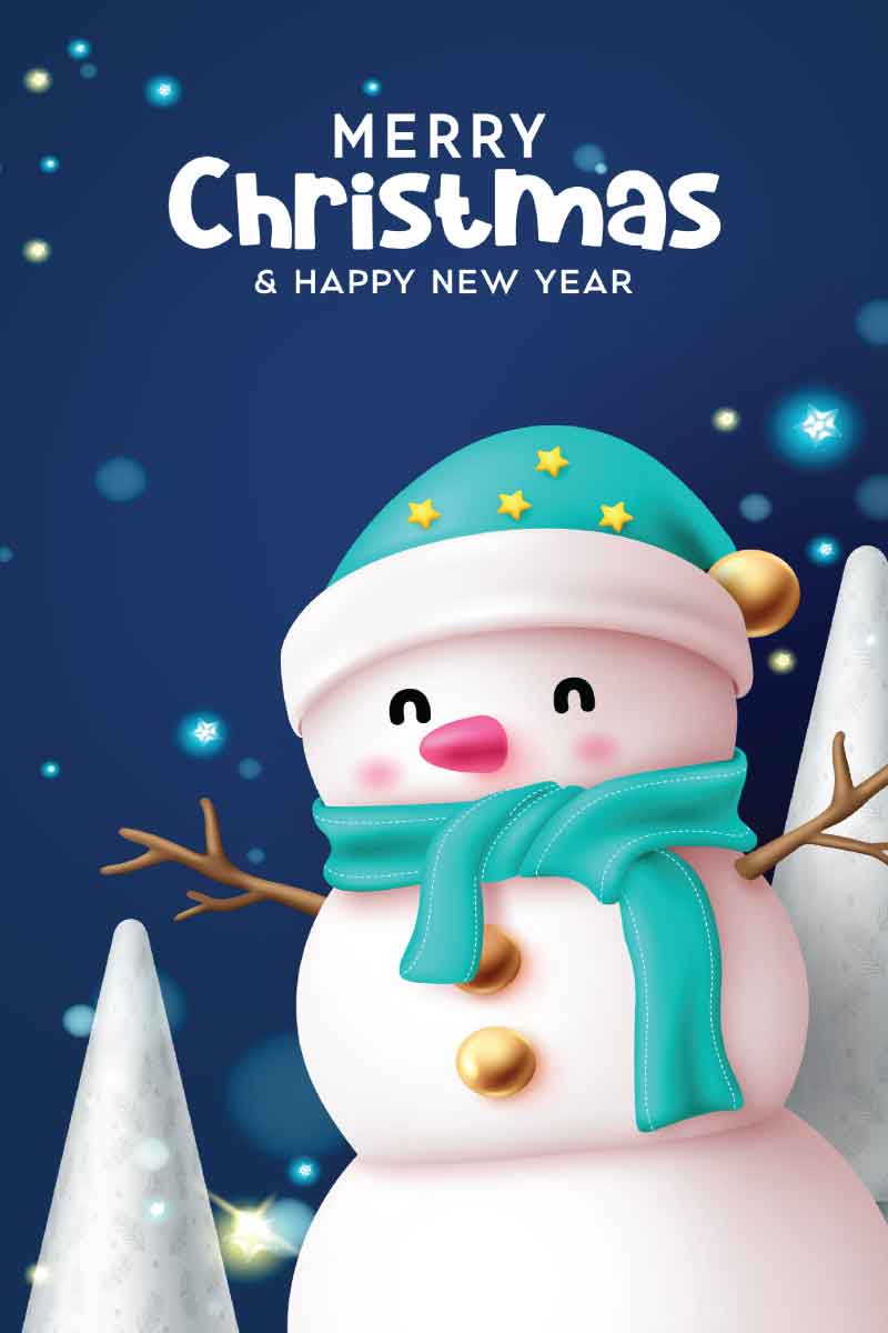 Giant Greeting Card Christmas Series 020 - 90cm x 60cm