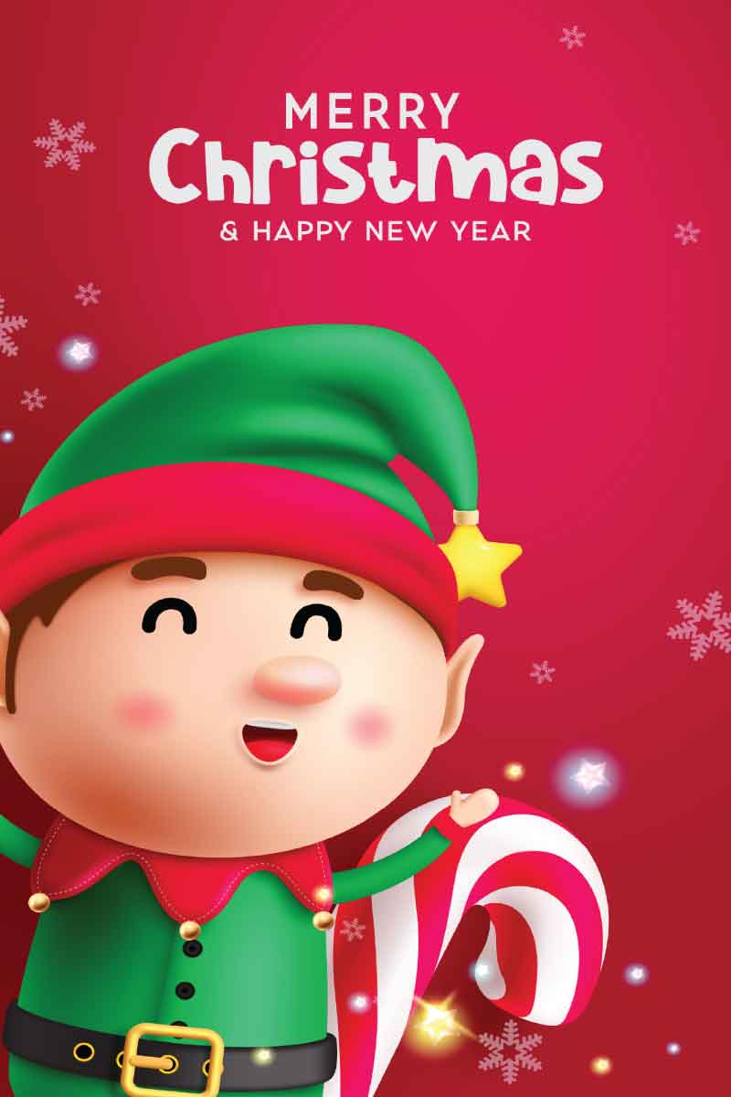 Giant Greeting Card Christmas Series 020 - 90cm x 60cm