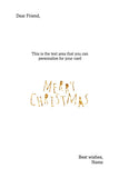 Giant Greeting Card Christmas Series 980 - 90cm x 60cm