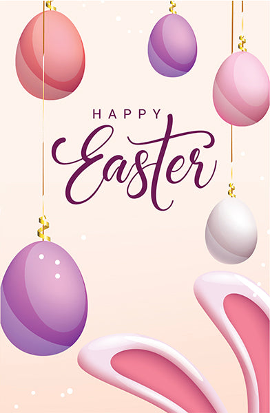 Giant Greeting Card Easter 001 - 90cm x 60cm - 0