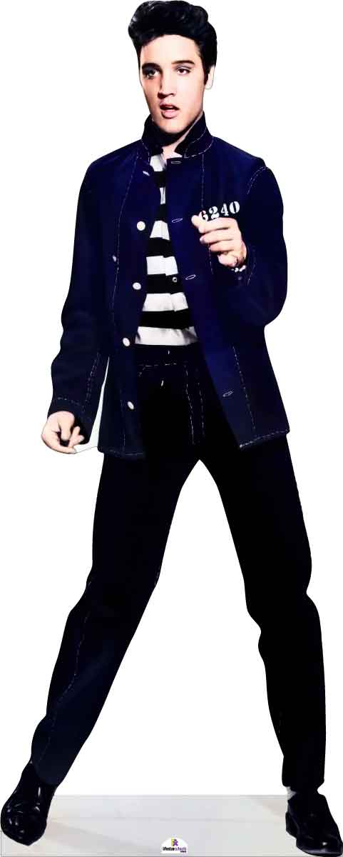 Elvis Jailhouse Rock 242 Celebrity Cutout