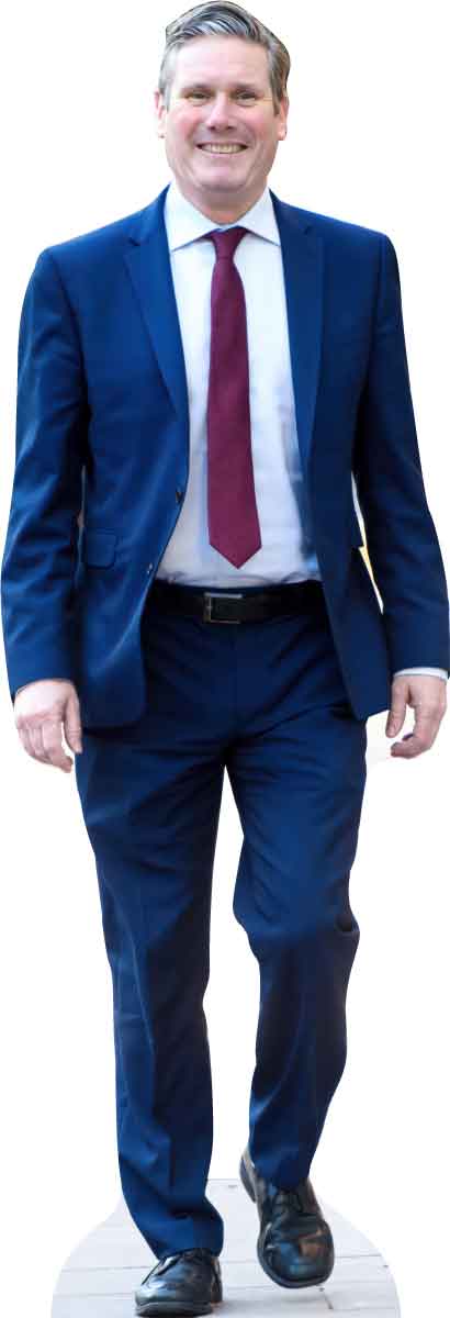 Keir Starmer 832 Celebrity Cutout