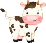 Cute Little Cow 603 Cardboard Cutout