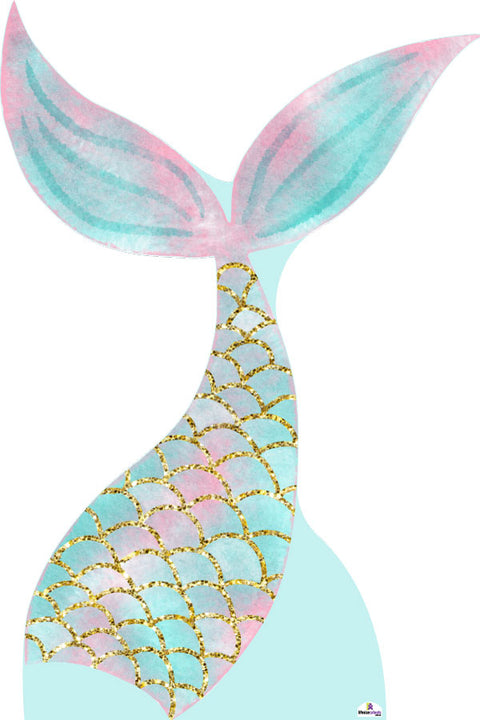 Mermaid Tail 267 Cardboard Cutout | LifesizeCutouts