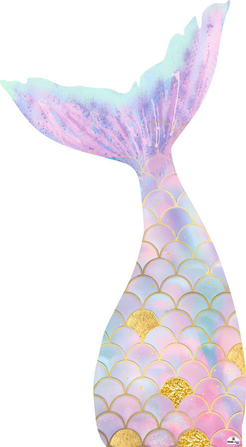 Mermaid Tail 277 Cardboard Cutout