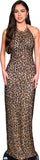 Olivia Rodrigo 245 Leopard Dress Celebrity Cutout