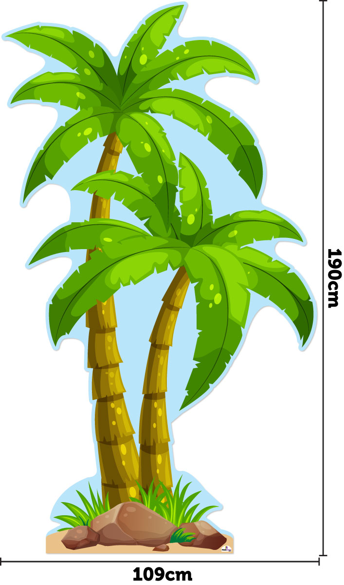 Palm Tree 723 Cardboard Cutout - 0