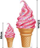 Pink Ice-Cream 251 Cardboard Cutout