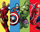 Superhero Backdrop 001 Cardboard Cutout