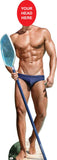 Topless Pool Cleaner 974 Head Swap Cardboard Cutout