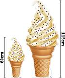 White Ice-Cream 253 Cardboard Cutout