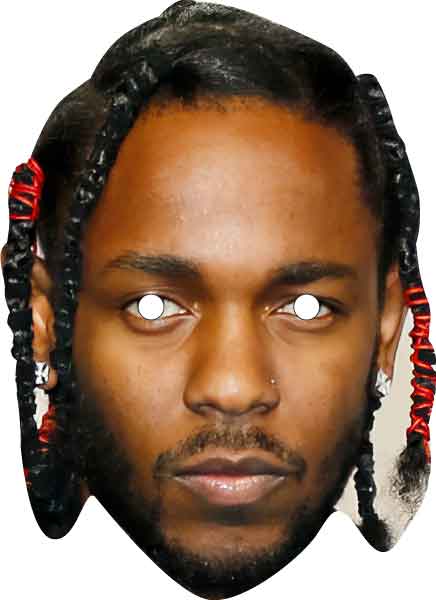 Kendrick Lamar 829 Celebrity Mask | LifesizeCutouts