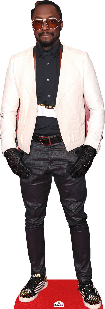 Will.i.am 173 Celebrity Cutout