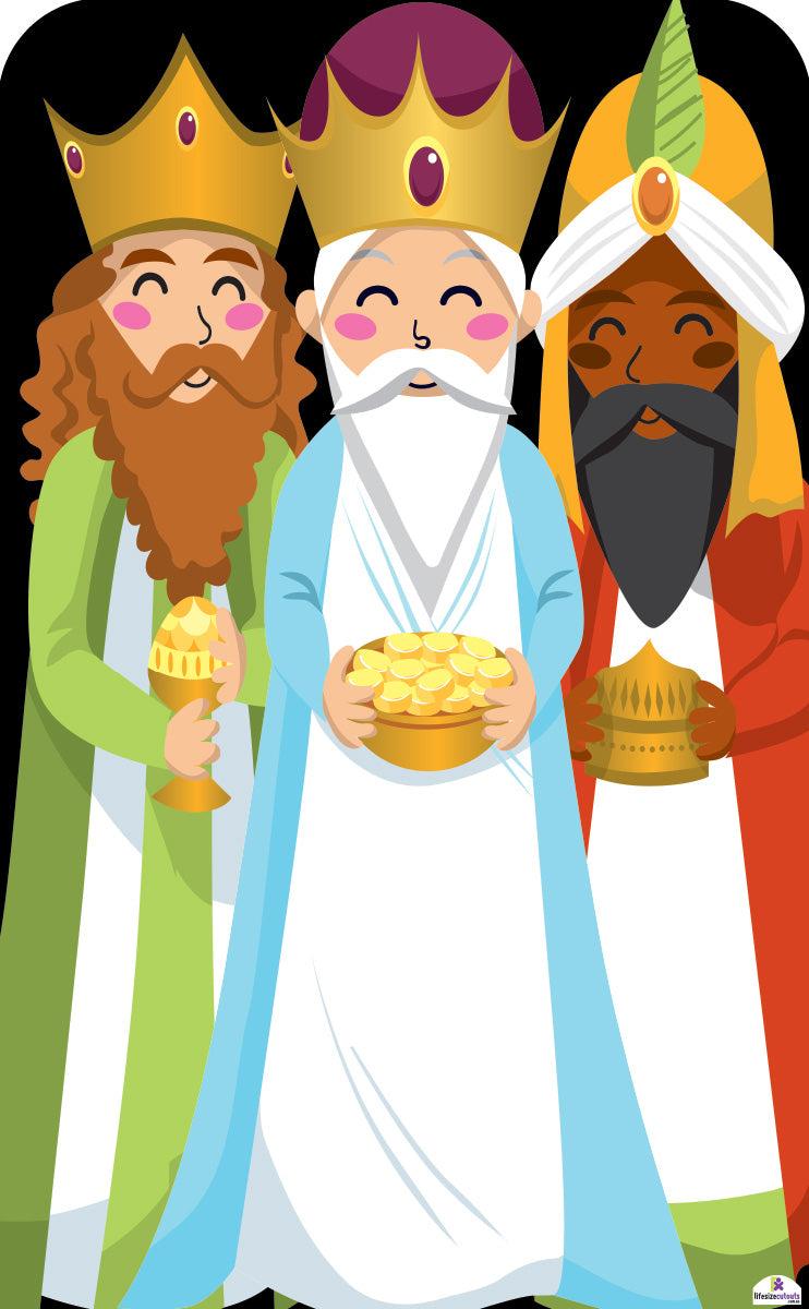 3 Wise Men Cardboard Standin – LifesizeCutouts