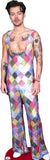 Harry Styles 665 Diamond Jumpsuit Celebrity Cutout