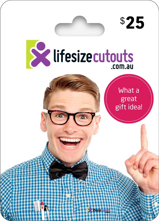 Lifesize Cutouts Gift Card