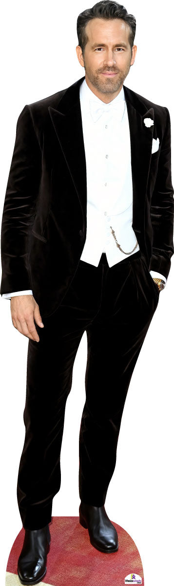 Celebrity Cutouts Ryan Reynolds (Blue Suit) Mini Cutout