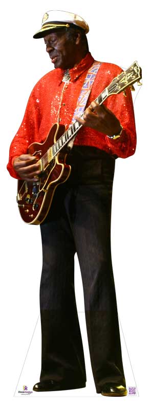 Chuck Berry N095 Cardboard Cutout