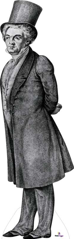 Ludwig Van Beethoven Cardboard Cutout