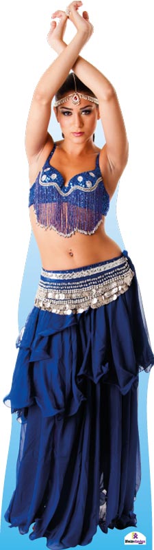 Belly Dancer 610 Standin Cardboard Cutout