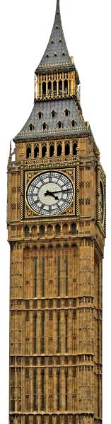 Big Ben N258 Cardboard Cutout