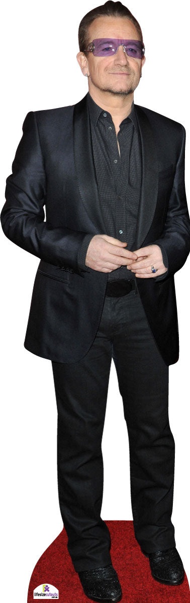 Bono 292 Celebrity Cutout