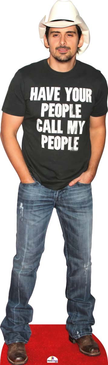 Brad Paisley 871 Celebrity Cutout