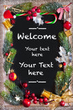 Christmas Welcome Sign 280 90cm x 60cm