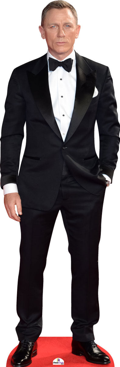 Daniel Craig 218 Tuxedo Cutout