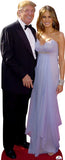 Donald and Melania Trump 679 Cardboard Cutout