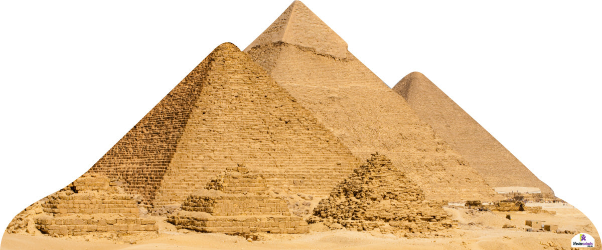 Egyptian Pyramids 072 Cardboard Cutout 75cm x 180cm | LifesizeCutouts