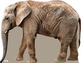 Elephant Cardboard Cutout Side On