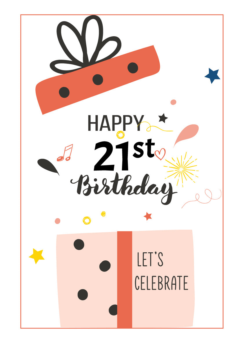 Giant Greeting Card Birthday 100 - 90cm x 60cm | LifesizeCutouts