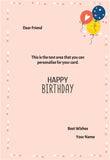 Giant Greeting Card Birthday 109