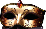 Gold Masquerade Mask Giant Extra Large Cardboard Cutout 589