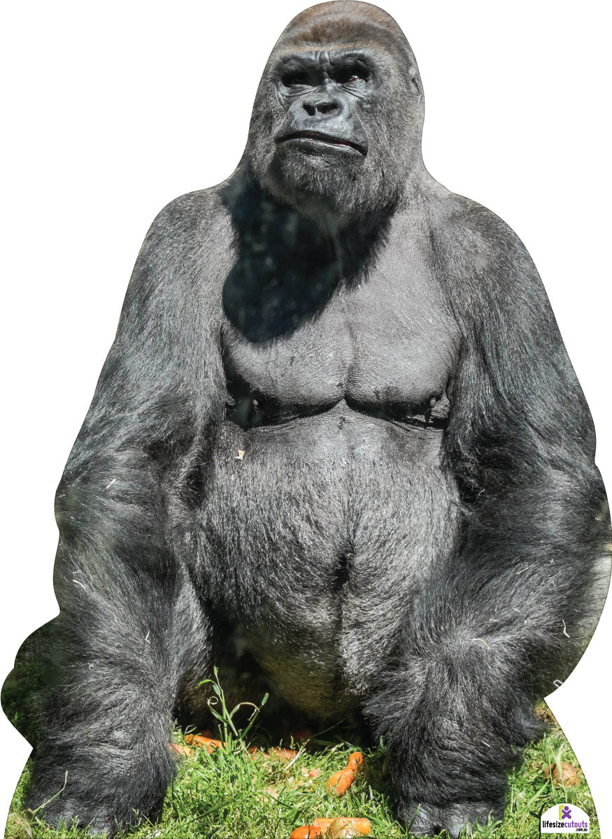 Gorilla 347 Cardboard Cutout