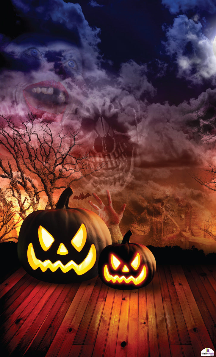 Halloween Backdrop 207 Cardboard Cutout