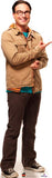 Leonard in Brown Jacket 253 Cardboard Cutout