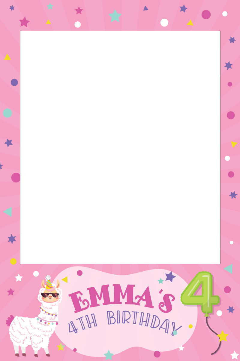 LLAMA 308 Selfie Frame - 90cm x 60cm