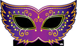 Masquerade Mask Giant Extra Large Cardboard Cutout 306