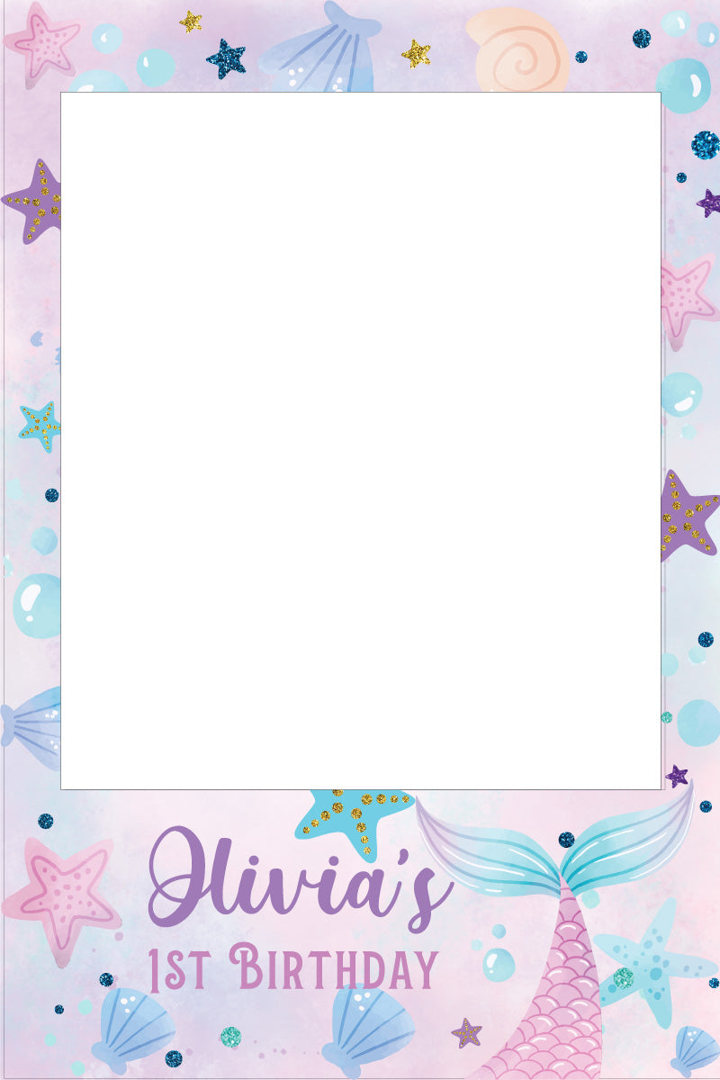 Mermaid Tail 306 Selfie Frame - 90cm x 60cm