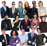 Dine with the Stars Celebrity Cutouts - If you just need 1 or 2 (Choose the celebrities from our huge range)