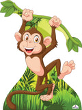 Monkey 604 Cardboard Cutout