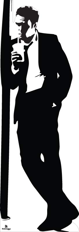 Silhouette - Reservoir Dogs Cardboard Cutout