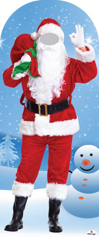 Santa 399 Lifesize Standin